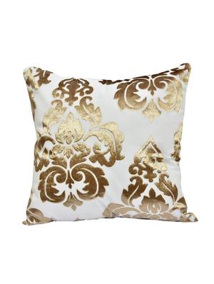 indhome life embosed self design bedroom & living room cushion cover set sofa velvet cushion covers '16x16inches' (set of 2 pcs) - 17808946 - Standard Image - 4