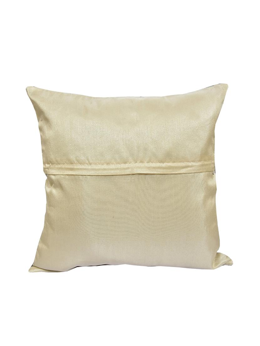 indhome life embosed self design bedroom & living room cushion cover set sofa velvet cushion covers '16x16inches' (set of 2 pcs) - 17808946 - Zoom Image - 5