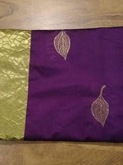 purple color silk saree for women - 17809468 - Standard Image - 2