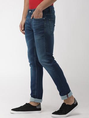 blue light washed denim jeans - 17809771 - Standard Image - 2