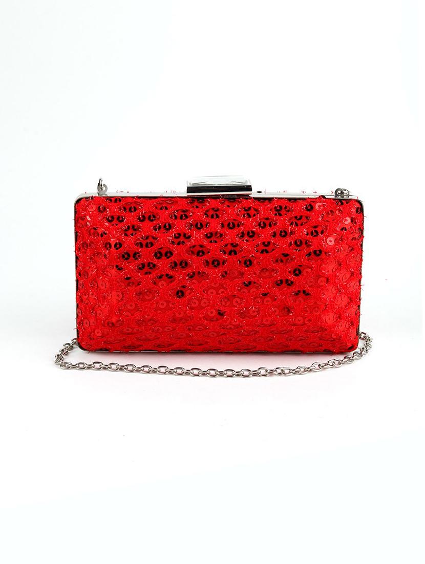 red metal regular clutch - 17810849 - Zoom Image - 1