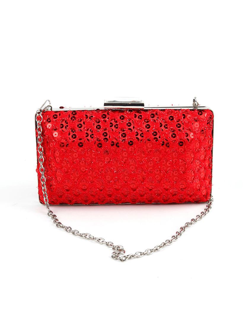 red metal regular clutch - 17810849 - Zoom Image - 2