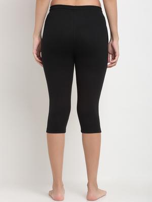 drawstring waist printed capri - 17810990 - Standard Image - 3
