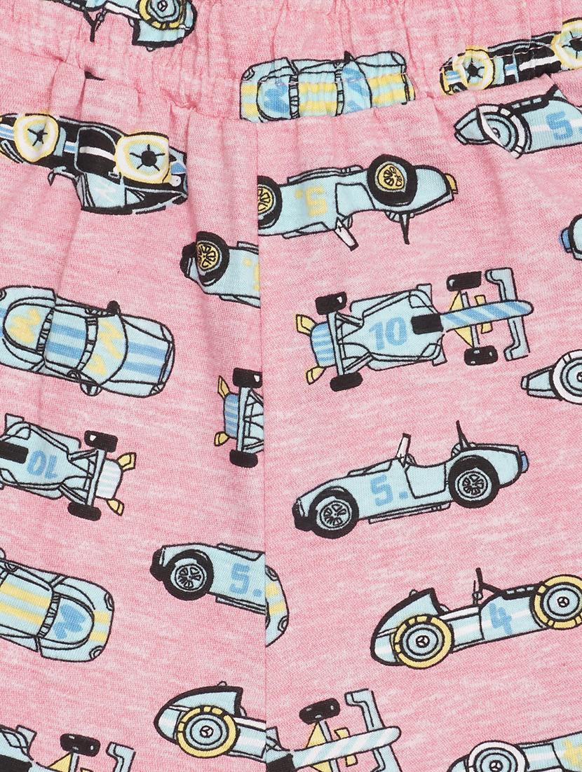 quirky printed nightwear shorts set - 17811169 - Zoom Image - 6