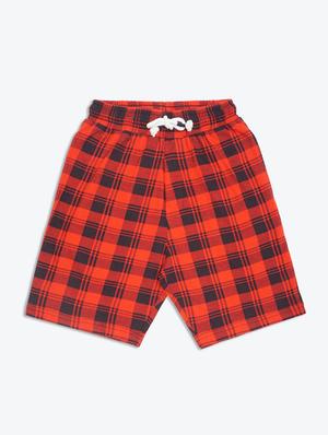 round neck printed nightwear shorts set - 17811174 - Standard Image - 4