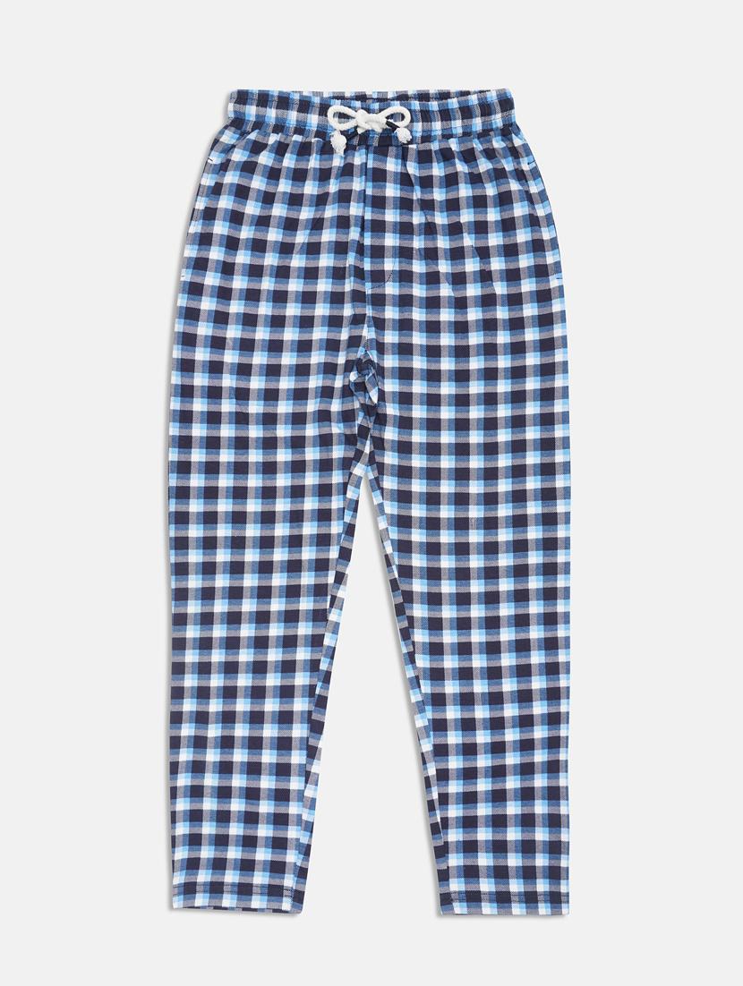 round neck color block nightwear pajama set - 17811176 - Zoom Image - 4