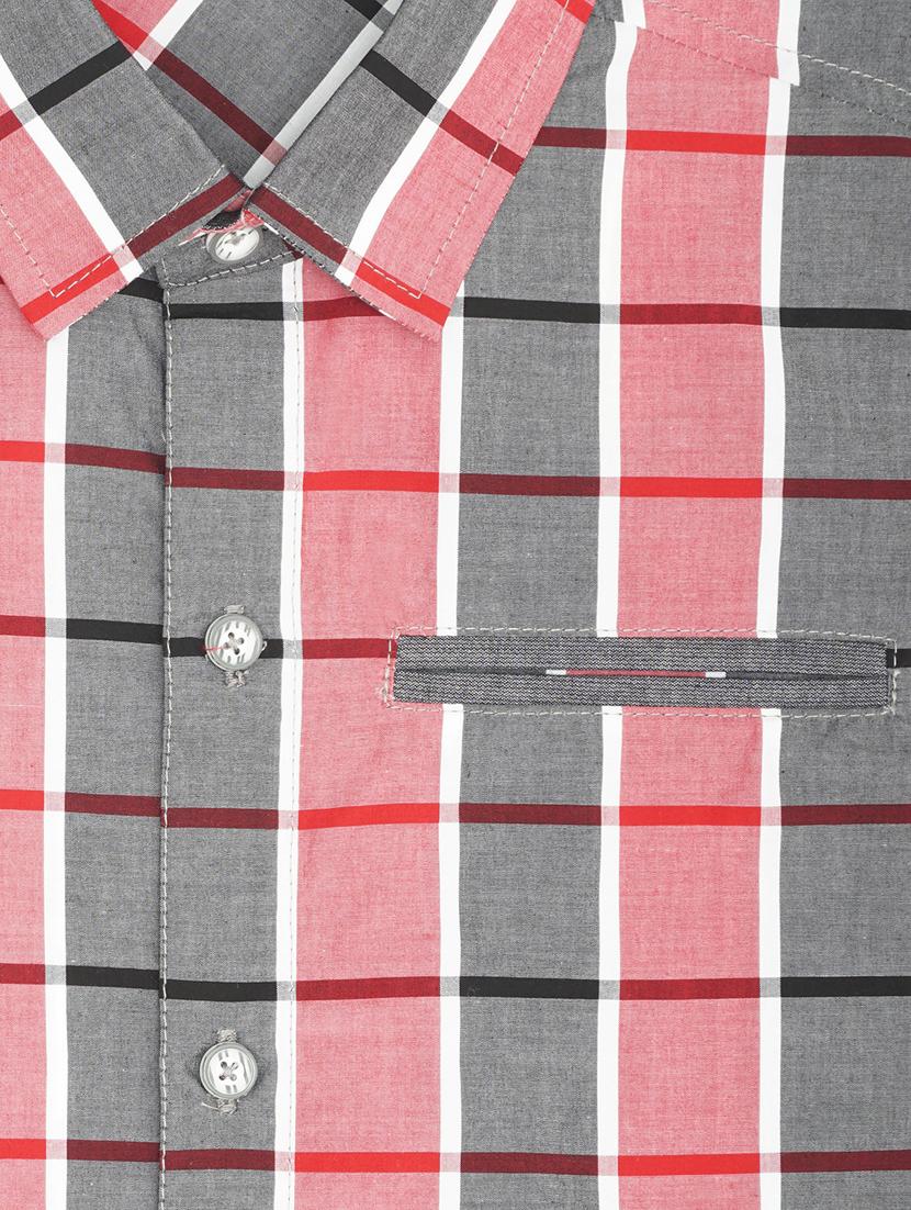 red ccheckered shirt - 17811179 - Zoom Image - 3