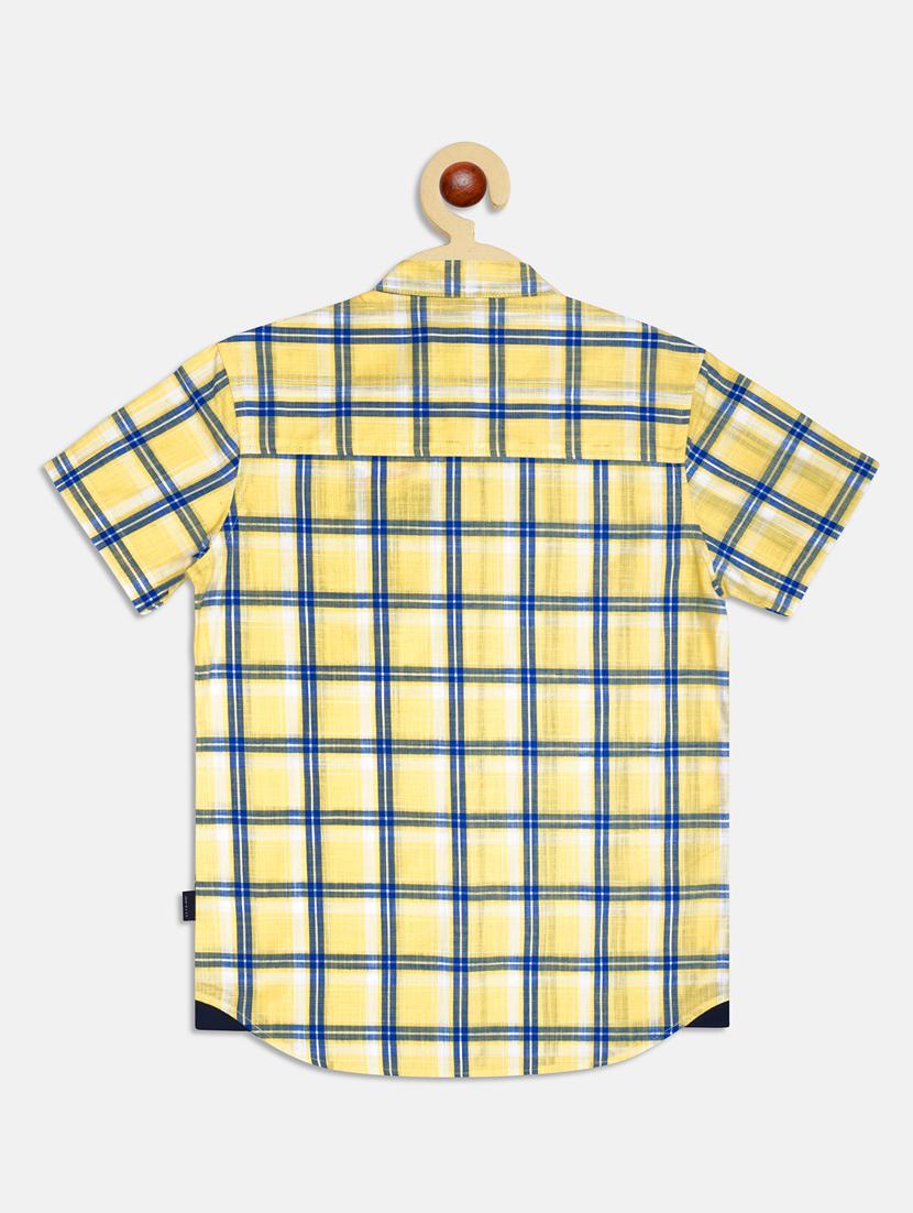 yellow checkered shirt - 17811180 - Zoom Image - 2