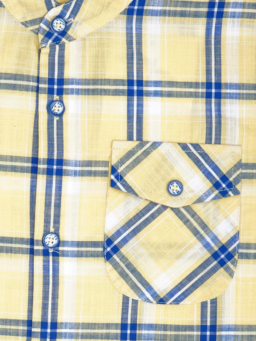 yellow checkered shirt - 17811180 - Zoom Image - 3
