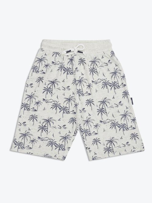 grey printed shorts - 17811181 - Very Small Image - 1