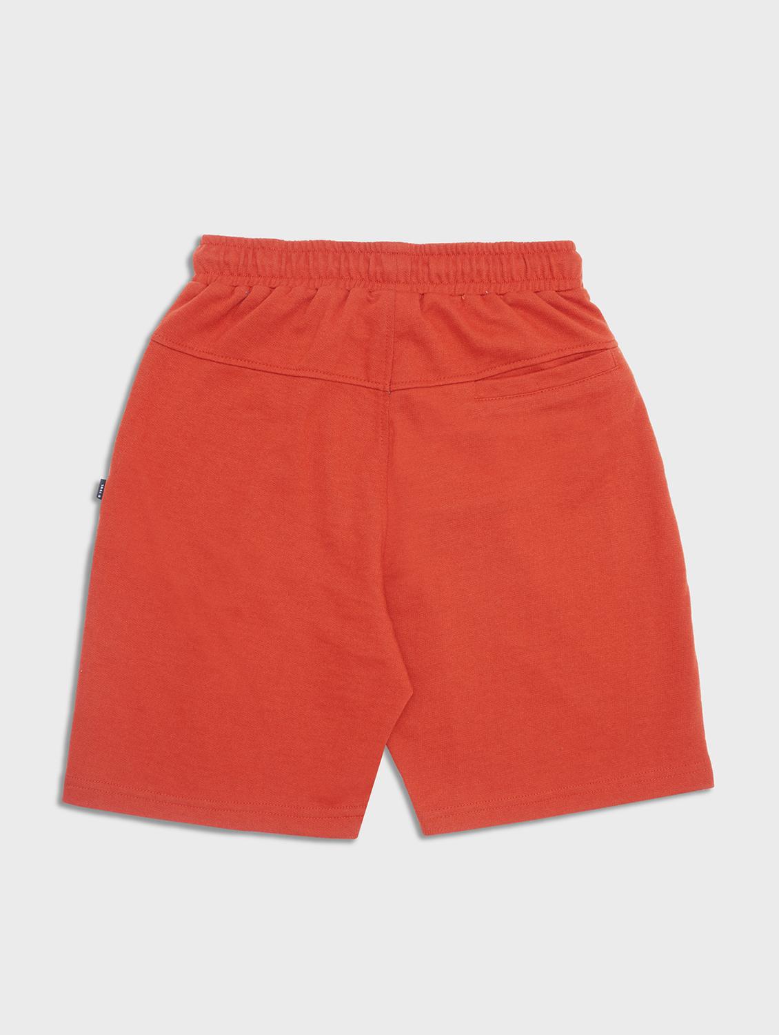 red solid shorts - 17811190 - Zoom Image - 2
