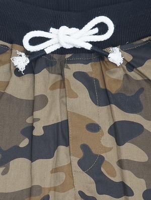 brown printed shorts - 17811198 - Standard Image - 3