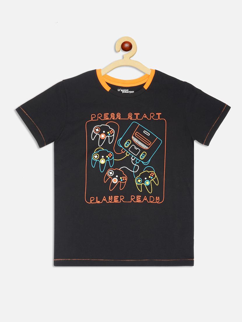 round neck graphic t-shirt - 17811204 - Zoom Image - 1