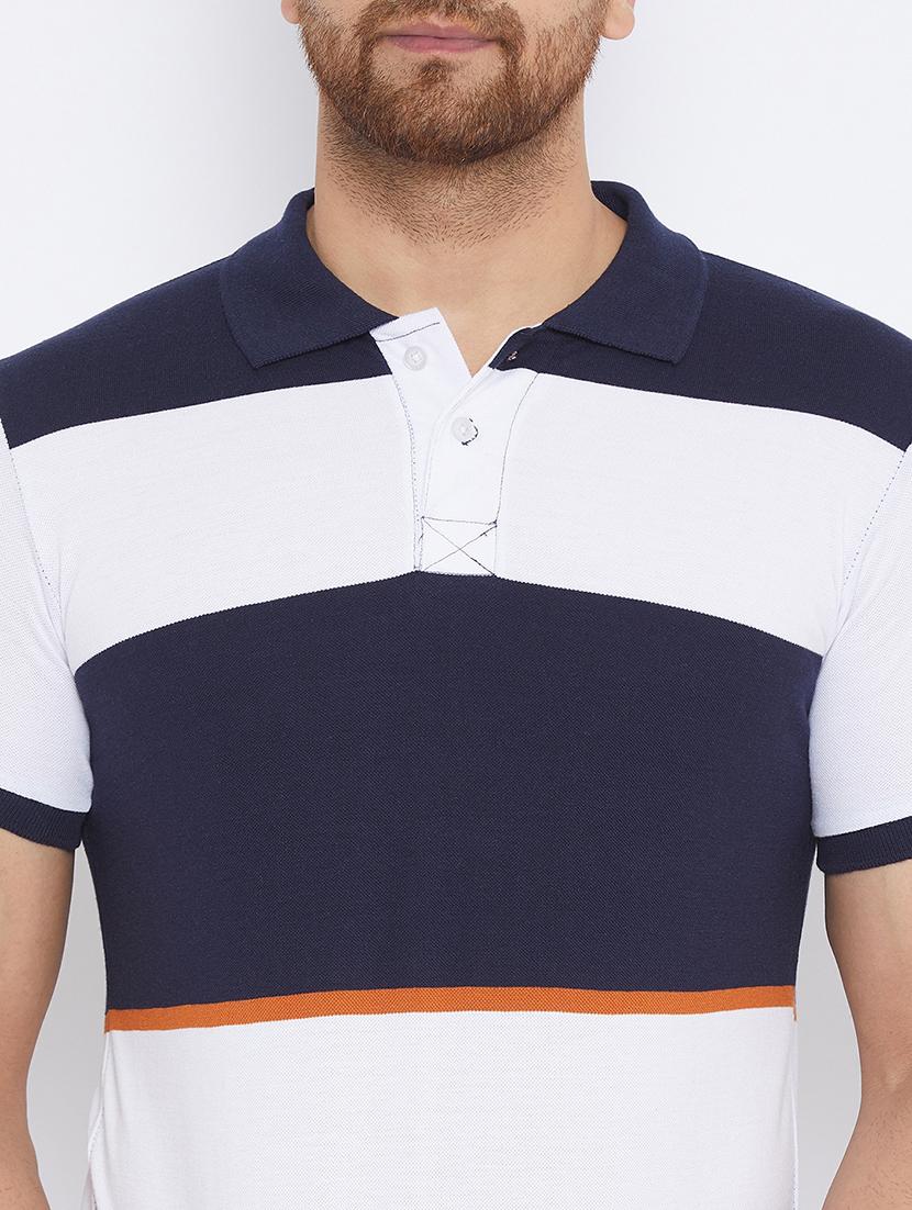 multi colored striped polo t-shirt - 17811767 - Zoom Image - 5