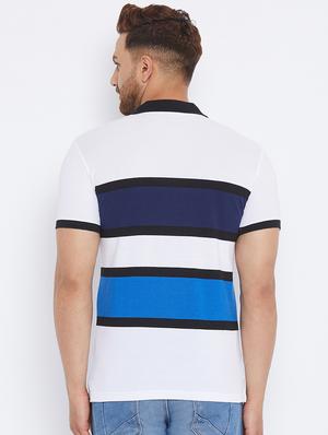 multi colored striped polo t-shirt - 17811774 - Standard Image - 3