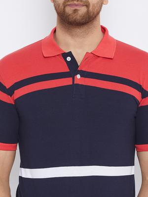 multi colored striped polo t-shirt - 17811778 - Standard Image - 5