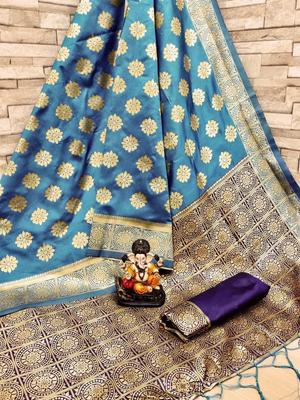 ?? saree with heavy weaving rich - 17811909 - Standard Image - 4