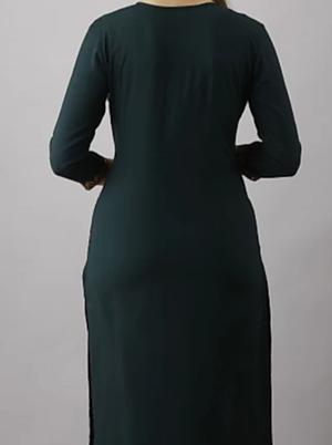 green cotton kurti - 17811944 - Standard Image - 2