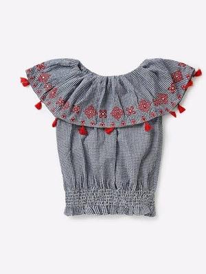 multi colored linen kurti - 17812074 - Standard Image - 4