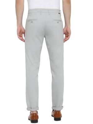 light green solid chinos - 17812165 - Standard Image - 3