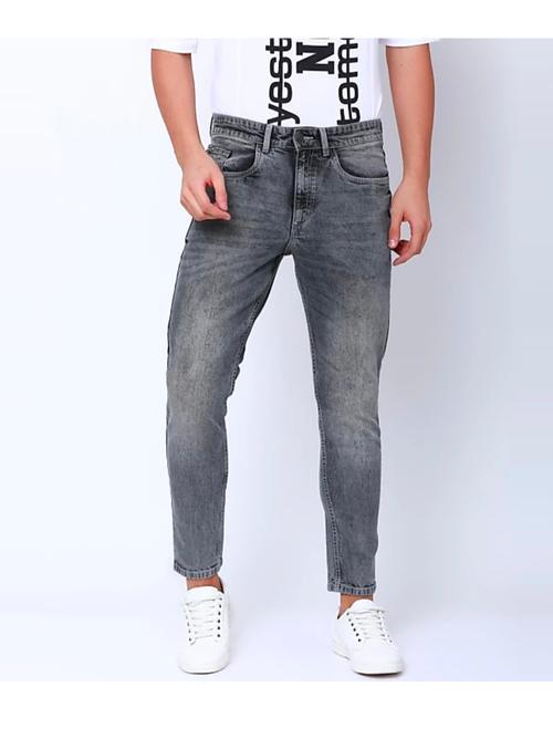 highlender grey denim jeans - 17812775 - Standard Image - 1