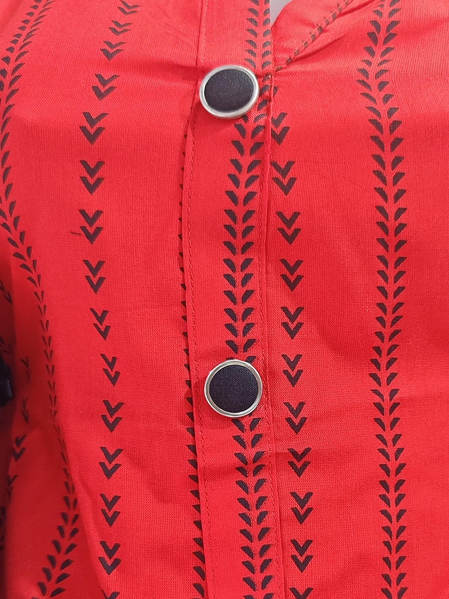 grey cotton kurti - 17812902 - Zoom Image - 2