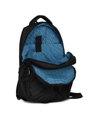 black polyester backpack - 17813362 - Standard Image - 3