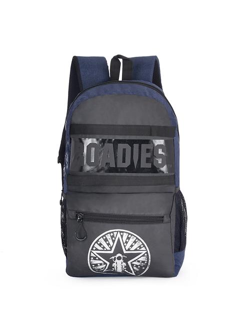 navy polyester backpack - 17814195 - Standard Image - 1