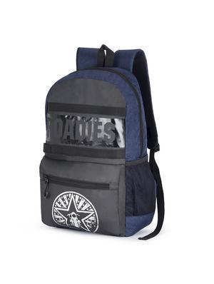 navy polyester backpack - 17814195 - Standard Image - 5