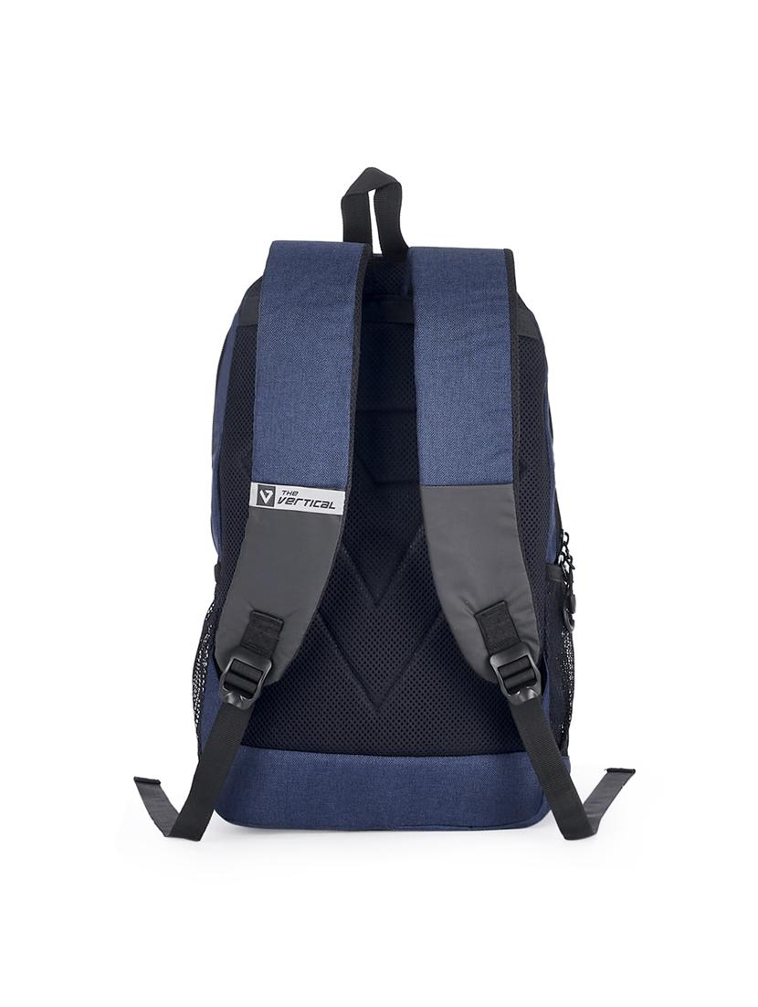 navy polyester backpack - 17814195 - Zoom Image - 2