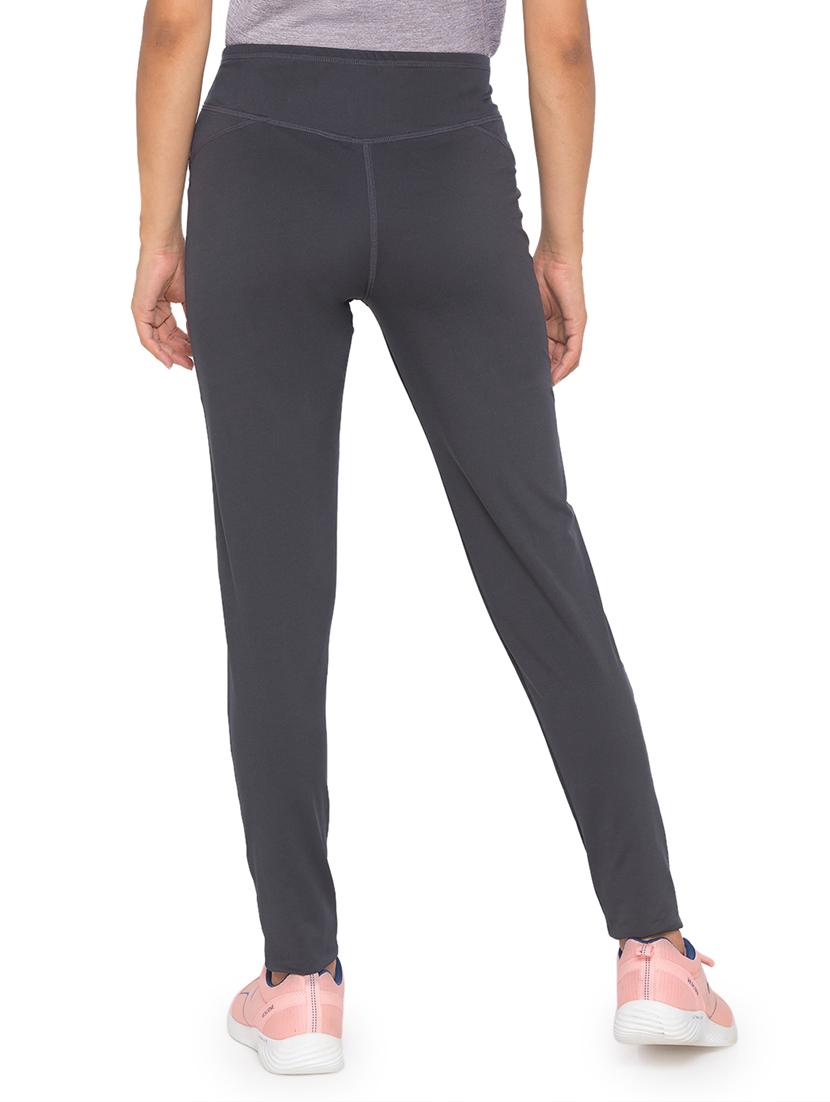 mid rise solid track pant - 17814471 - Zoom Image - 3