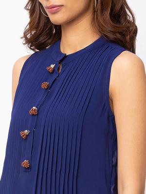 solid straight kurta - 17814515 - Standard Image - 5