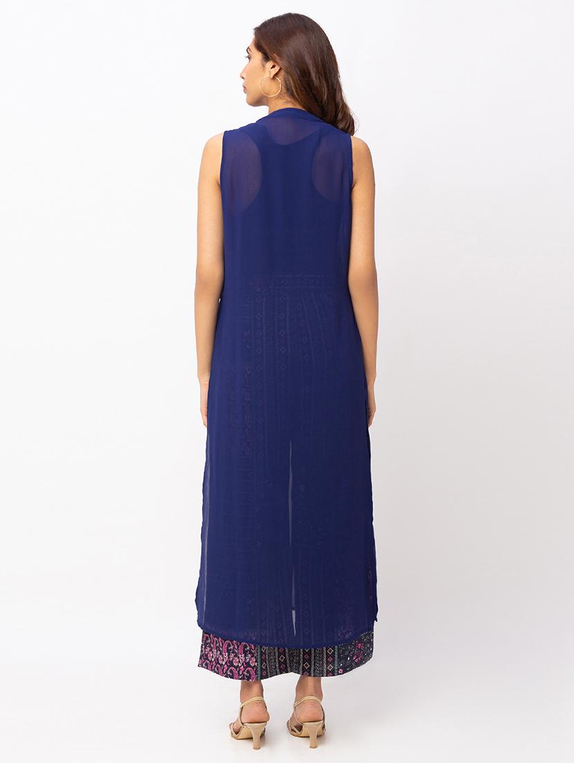solid straight kurta - 17814515 - Zoom Image - 3