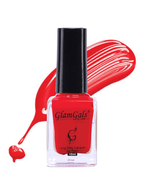 glamgals long stay lacquer pastel nail polish - orange flame + peachy keen combo - 17815116 - Very Small Image - 1
