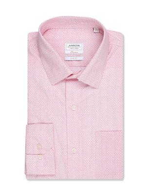 pink printed formal shirt - 17816197 - Standard Image - 5