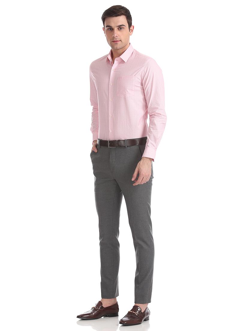 pink printed formal shirt - 17816197 - Zoom Image - 4