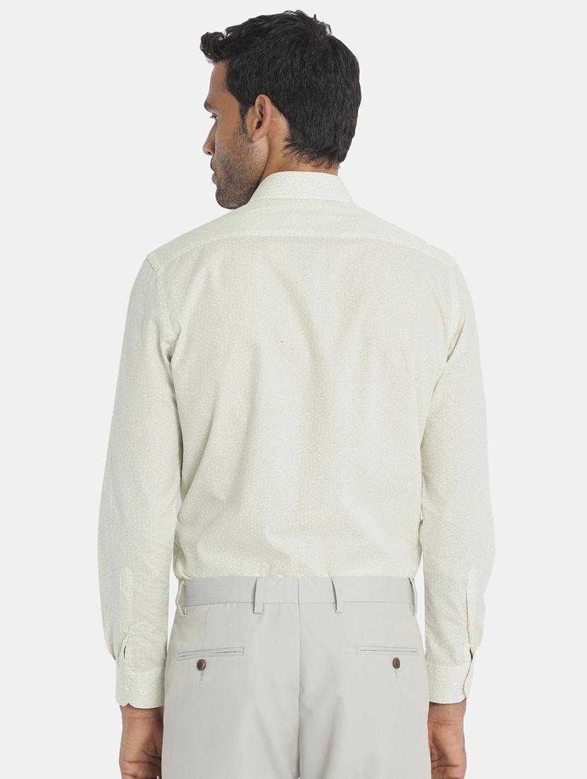 green solid formal shirt - 17816228 - Zoom Image - 3