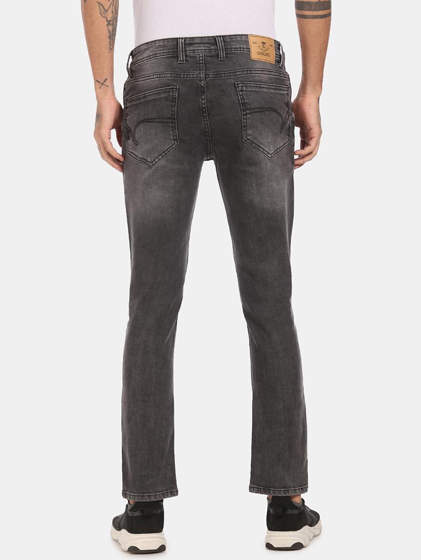 black light washed denim jeans - 17817030 - Zoom Image - 3