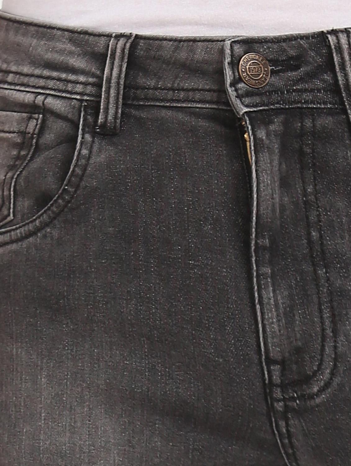 black light washed denim jeans - 17817030 - Zoom Image - 5