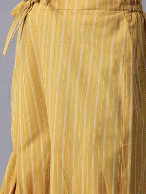 yellow cotton salwar salwars - 17818065 - Standard Image - 5