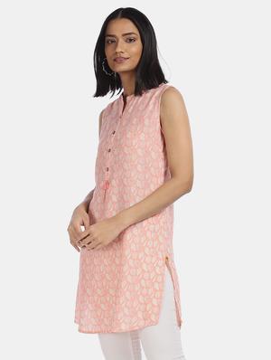 printed straight kurta - 17818447 - Standard Image - 2