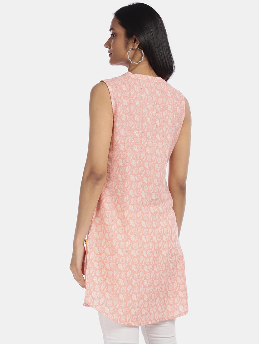 printed straight kurta - 17818447 - Zoom Image - 3