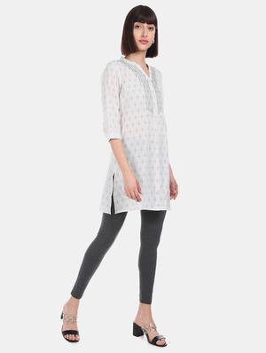 printed straight kurta - 17818849 - Standard Image - 5