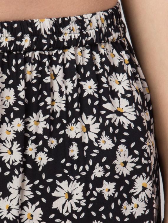 mid rise floral flared skirt - 17818987 - Zoom Image - 5
