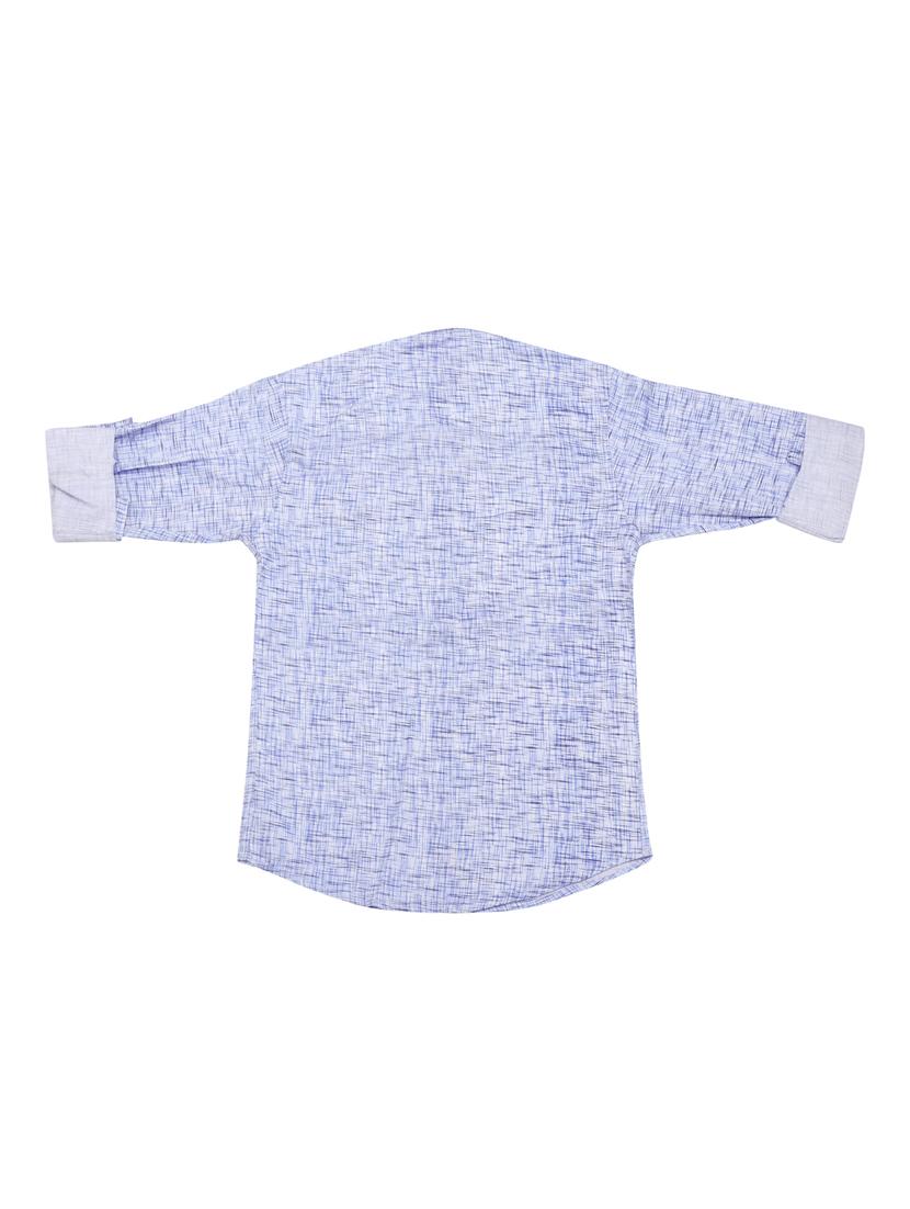 blue printed shirt - 17819028 - Zoom Image - 2