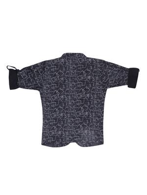 black printed shirt - 17819147 - Standard Image - 2
