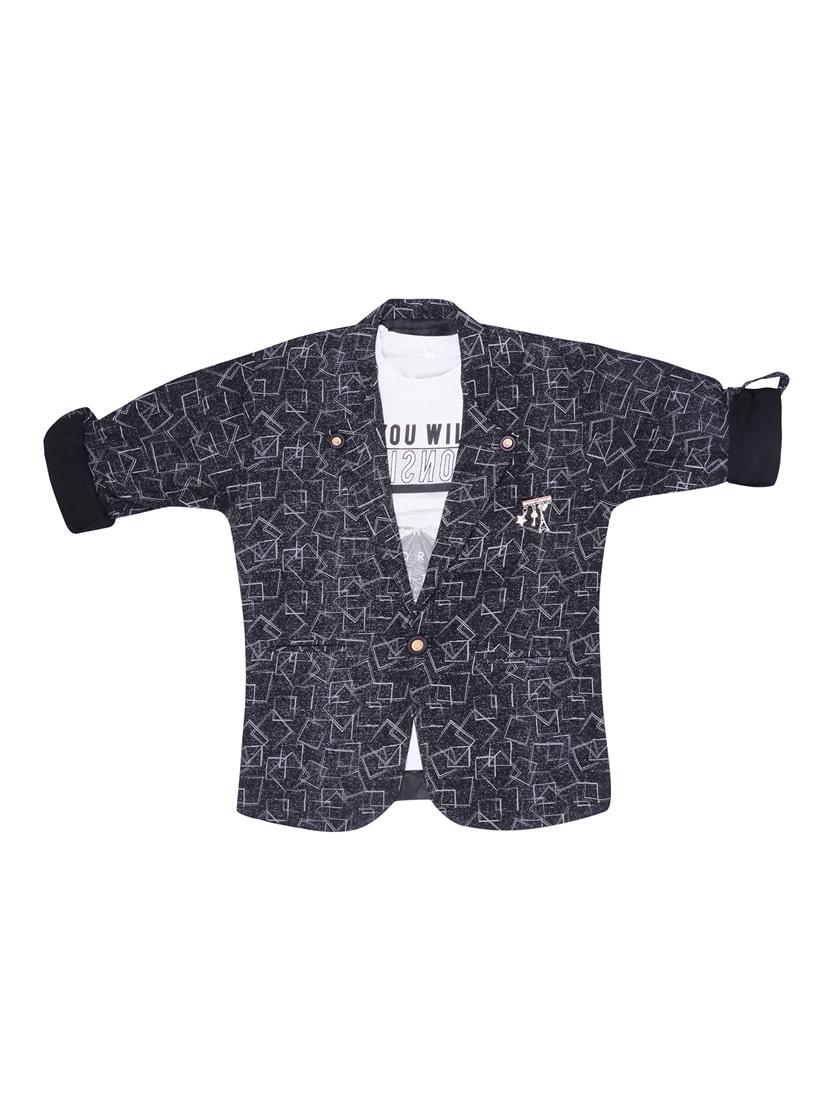 black printed shirt - 17819147 - Zoom Image - 1