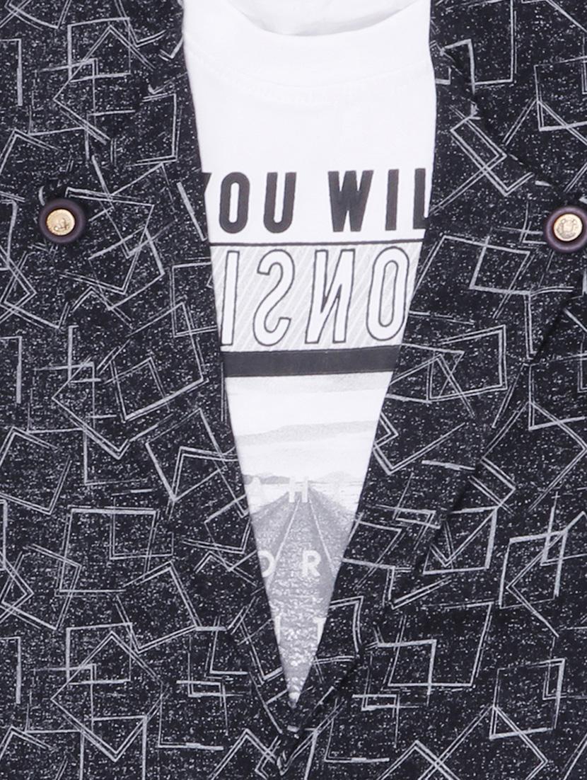 black printed shirt - 17819147 - Zoom Image - 4