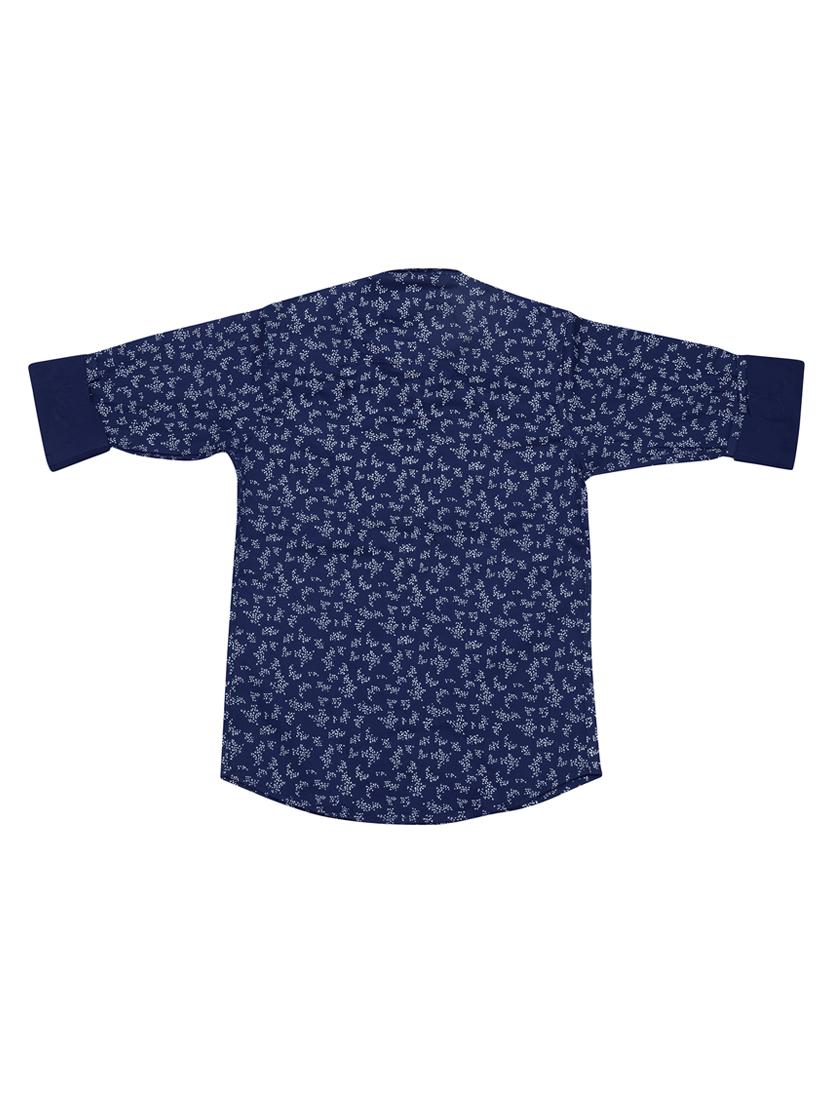 blue cotton printed shirt - 17819178 - Zoom Image - 2