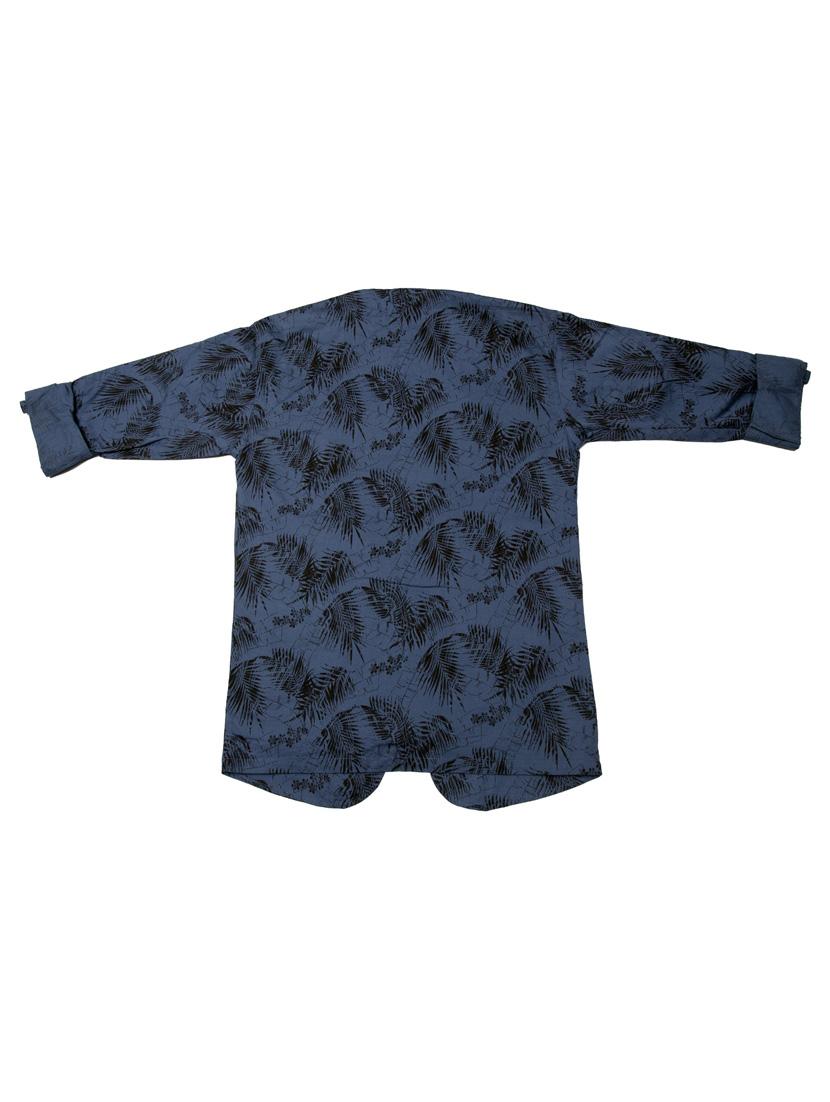blue printed shirt - 17819315 - Zoom Image - 3